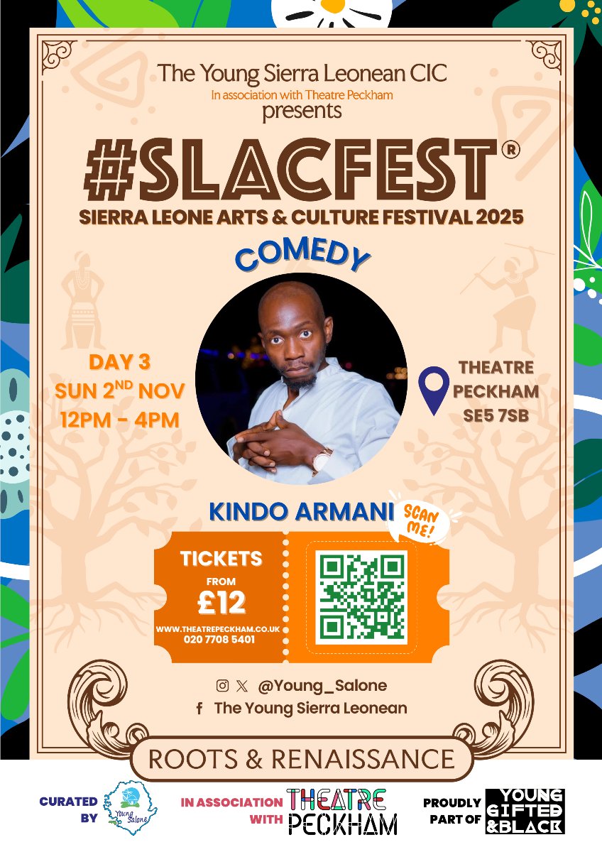 Kindo Armani to headline #SLACfest Sunday Programme - mailchi.mp/youngsl/7-days…