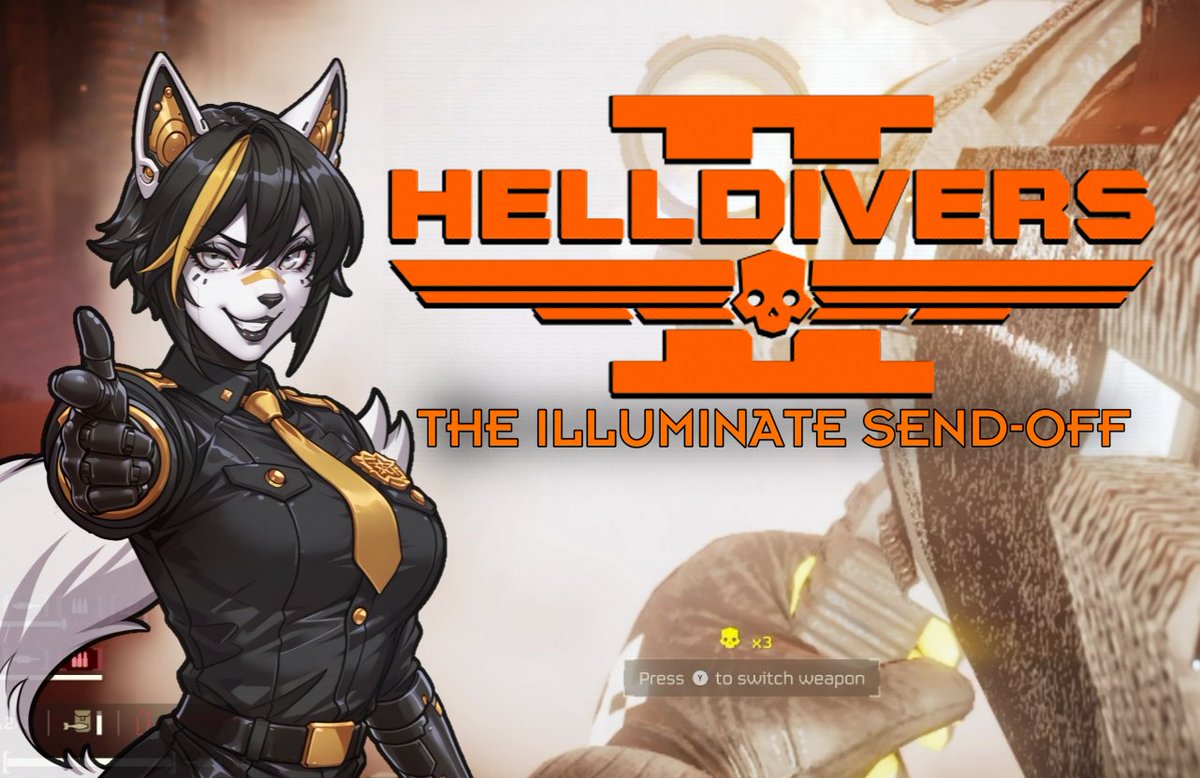 CXANewReality's tweet image. New Video Out! This is our Illuminate Send-off as we prepare for more Bug Battles and Automatons!

youtu.be/ew5RuGw3Vak

#Helldivers2 #Helldivers2Memes #helldiversgame #Gameplay #funny #pngtubers