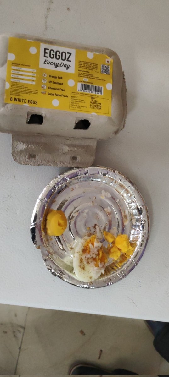 Mehul_312's tweet photo. Smelling like shit, no taste  EGGOZ https://t.co/8wg2SHjgL4