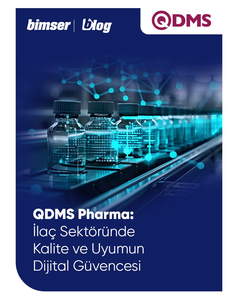 💊 İlaç sektöründe kalite ve uyum artık dijital güvencede!

🔗 Blog yazımızı okuyun: bimser.com/qdms-pharma-il…

#Bimser #QDMSPharma #KaliteYönetimi #İlaçSektörü