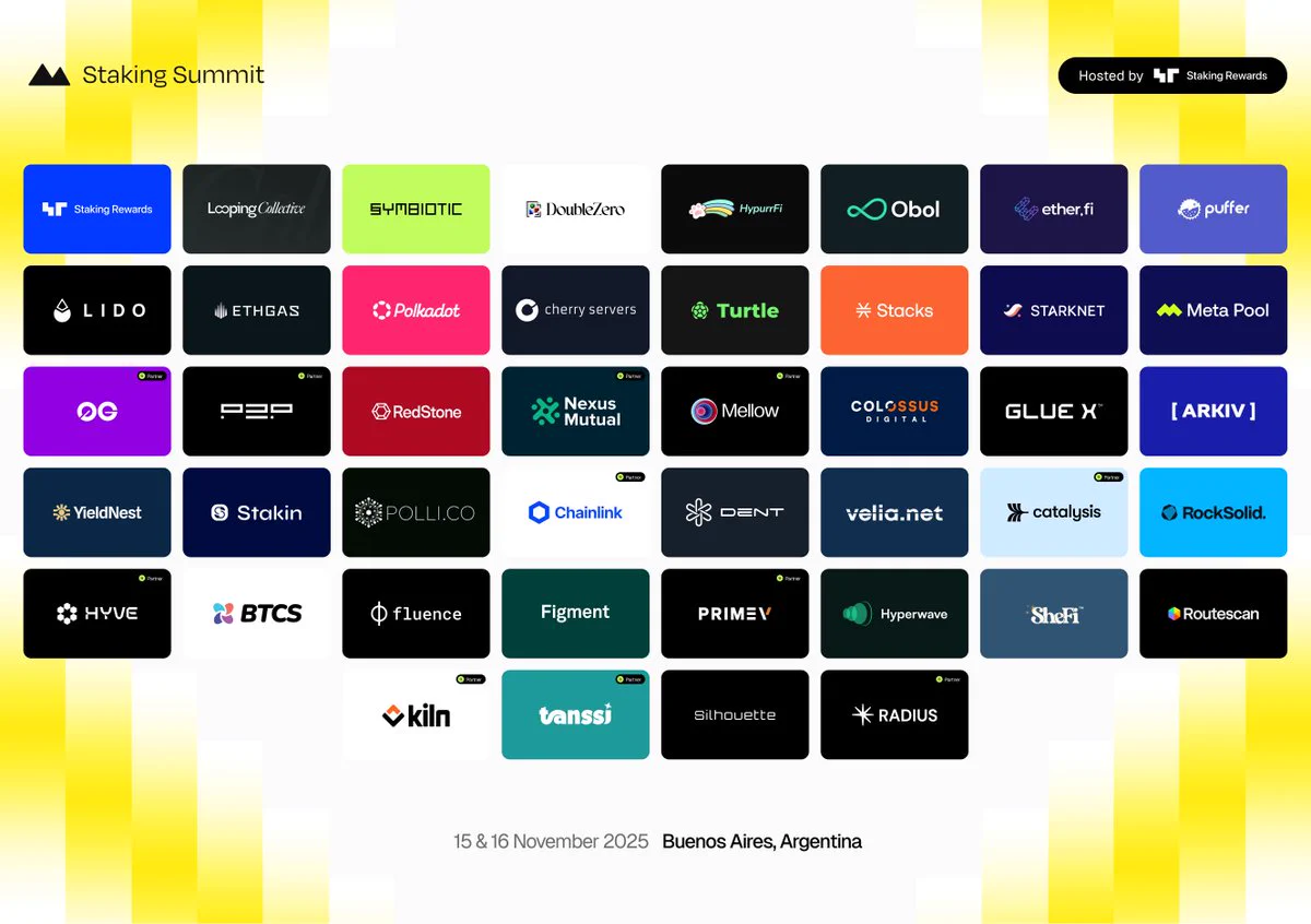 staking summit buenos aires - partners