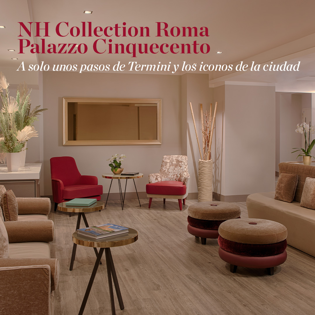 Descubre Roma desde NH Collection Palazzo Cinquecento. 📍Ubicación inmejorable, elegancia en cada detalle y la Ciudad Eterna a tus pies. ​

Descubre nuestro mundo en <a href="/MinorHotels/">Minor Hotels</a> ​

#NHCollection #NHCollectionPalazzoCinquecento #Roma #Italia IT010025A1LWUKVKSE