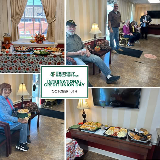 Congratulations to these winners from the International Credit Union Day Celebrations held on October 16, 2025 at both offices:
Baden office:               Kristen Spanik  &amp;  Brien McKee  
Aliquippa office:         Regina Moxley  &amp; Luciann Vidonic