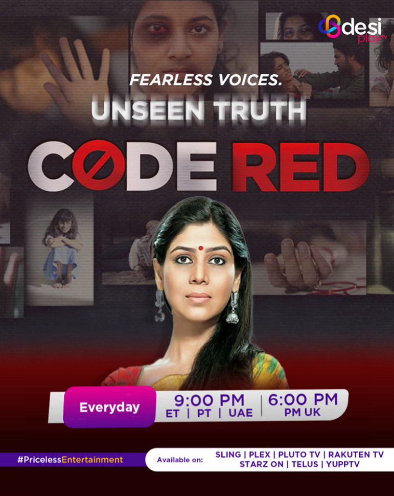 DesiPlay_TV's tweet photo. Watch Code Red — bold stories that make you think, only on DesiPlay TV.

To know where to watch DesiPlay TV, visit:
https://t.co/8ryeyIx1T1

#PricelessEntertainment #DesiPlayTV #Sling #Plex  #YuppTV #PlutoTV #Rakuten #Telus #StarzOn #criminalshows #mysteryshows #CrimeThriller https://t.co/JWv6GPuwzn