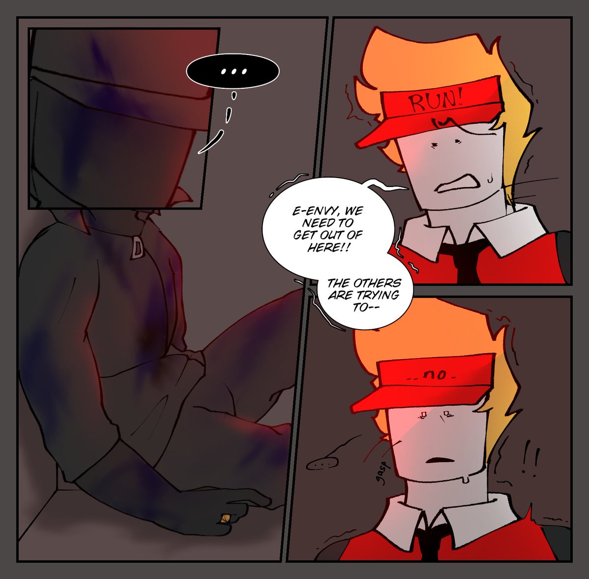 MaxThePhoenixX's tweet photo. Immediate angst ๐
๐๐๐โโ๏ธร๐ปโซ๏ธ๐งข
#OC #HaxxFries #NewFandom https://t.co/mIcVQ2zqFM