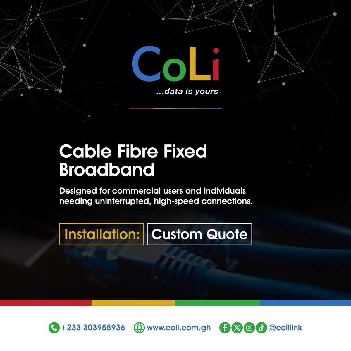 CoLiLink's tweet photo. Power up your connection with CoLi Bundles👌

#colilink #colighana https://t.co/pDpnz2S3We