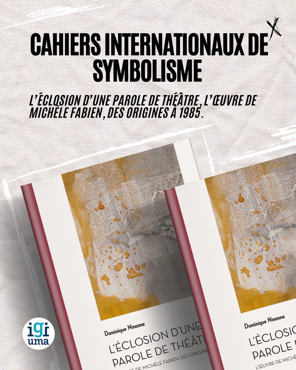 Nueva reseña que nos comparte la revista belga Cahiers Internationaux de Symbolisme.  
Podéis 👀leerla en el siguiente enlace 👇👇 u.uma.es/g1O/