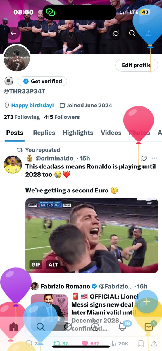 i think something is wrong with my account