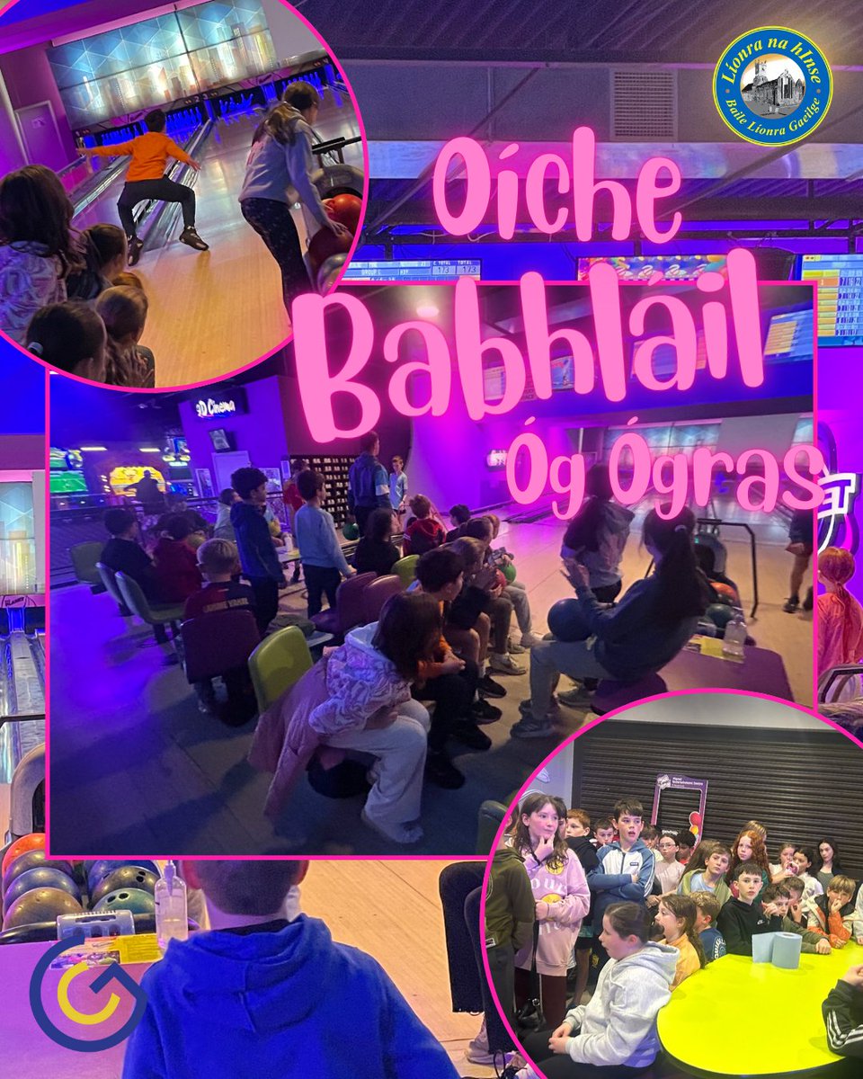 An Clár as Gaeilge (@clarasgaeilge) on Twitter photo Cuireadh tús le Óg Ógras aréir le hoíche bhreá babhlála agus Laser Tag sa Planet. Bhí am iontach againn agus tá súil againn go bhfeicfidh muid sibh arís🎉<a href="/gmcinis/">Gaelscoil Mhíchíl Cíosóg</a> Cuireadh tús le Óg Ógras aréir le hoíche bhreá babhlála agus Laser Tag sa Planet. Bhí am iontach againn agus tá súil againn go bhfeicfidh muid sibh arís🎉<a href="/gmcinis/">Gaelscoil Mhíchíl Cíosóg</a>