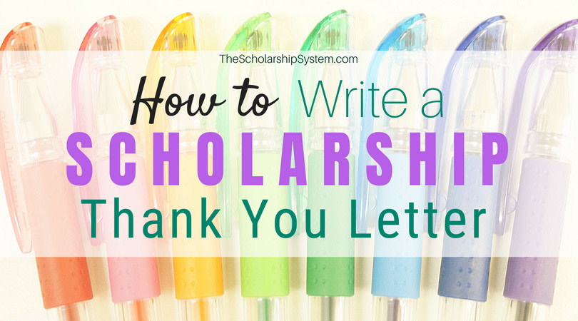 ScholarshipSYS's tweet image. When awarded a scholarship it&apos;s important to send a well-written letter of thanks. Not sure exactly what to say? Here&apos;s some helpful advice on how to write the perfect thank you. #scholarships #payingforcollege How to Write a Scholarship Thank You Lette... bit.ly/2oT23bX