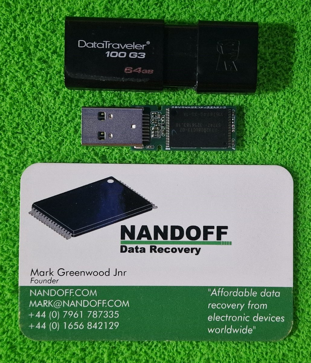 🚨 USB STICK DIED? That feeling of panic is real. 💔

We just successfully rescued all files from a seemingly 'dead' drive! Don't attempt risky DIY fixes. Trust the experts at NANDOFF.com to recover your irreplaceable photos &amp; critical business data.