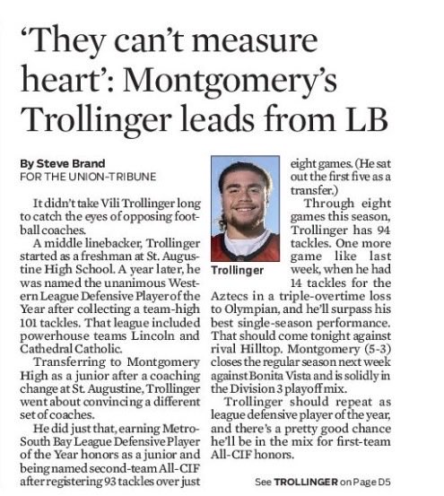 Mike Trollinger tweet media