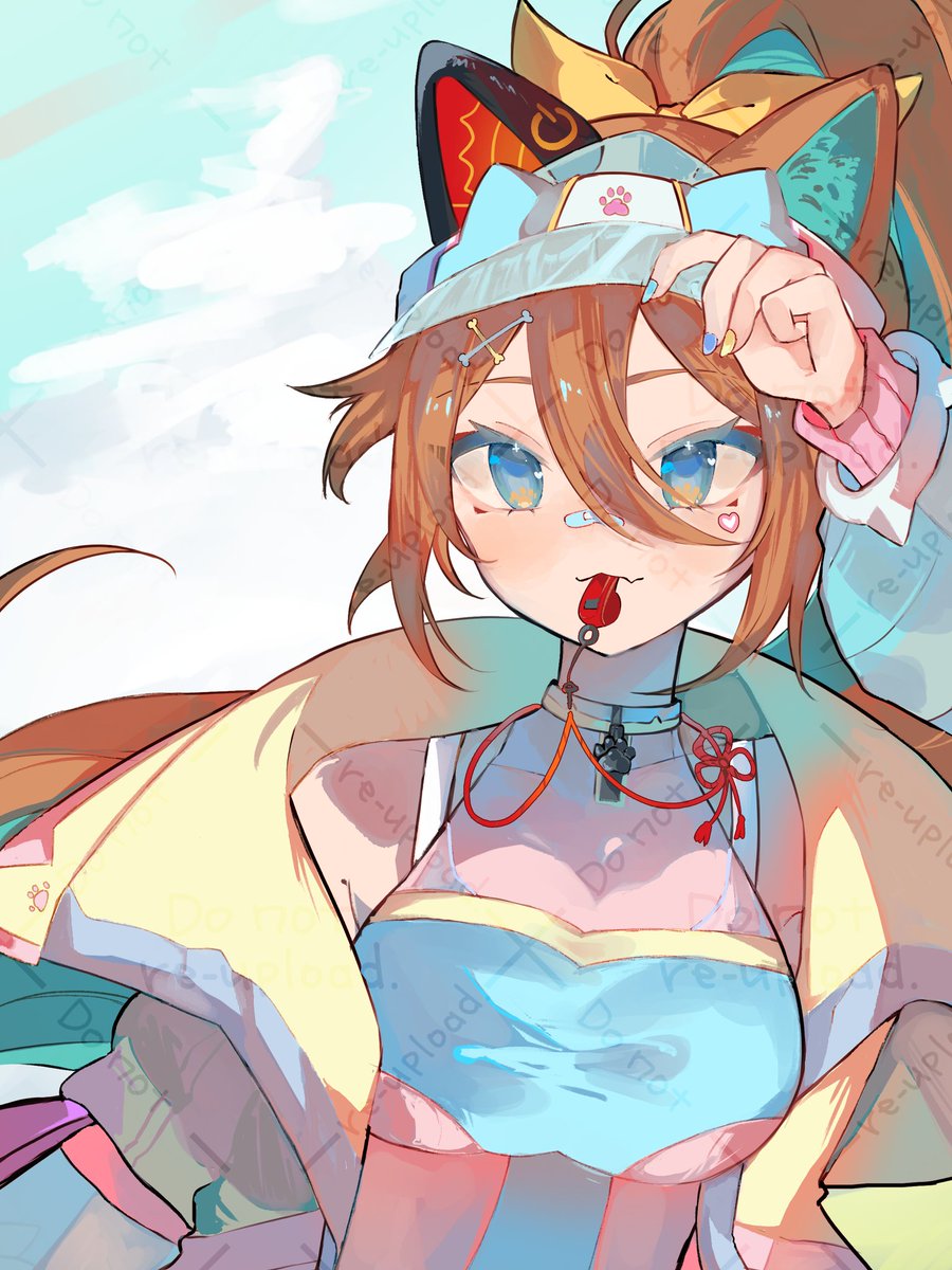 Art collab with my friend⸜(｡˃ ᵕ ˂ )⸝♡
Sketch:@meodoi_desuwa 
Render: me!!
#shikillust