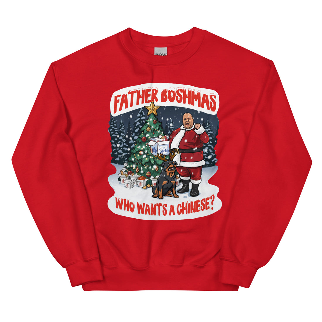 I like that Big John Bosh bloke, fair play to him, but imagine spending £45 on a Father Boshmas Christmas jumper 😂