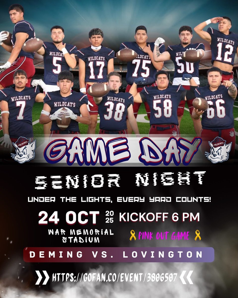 Deming Wildcat Football tweet media