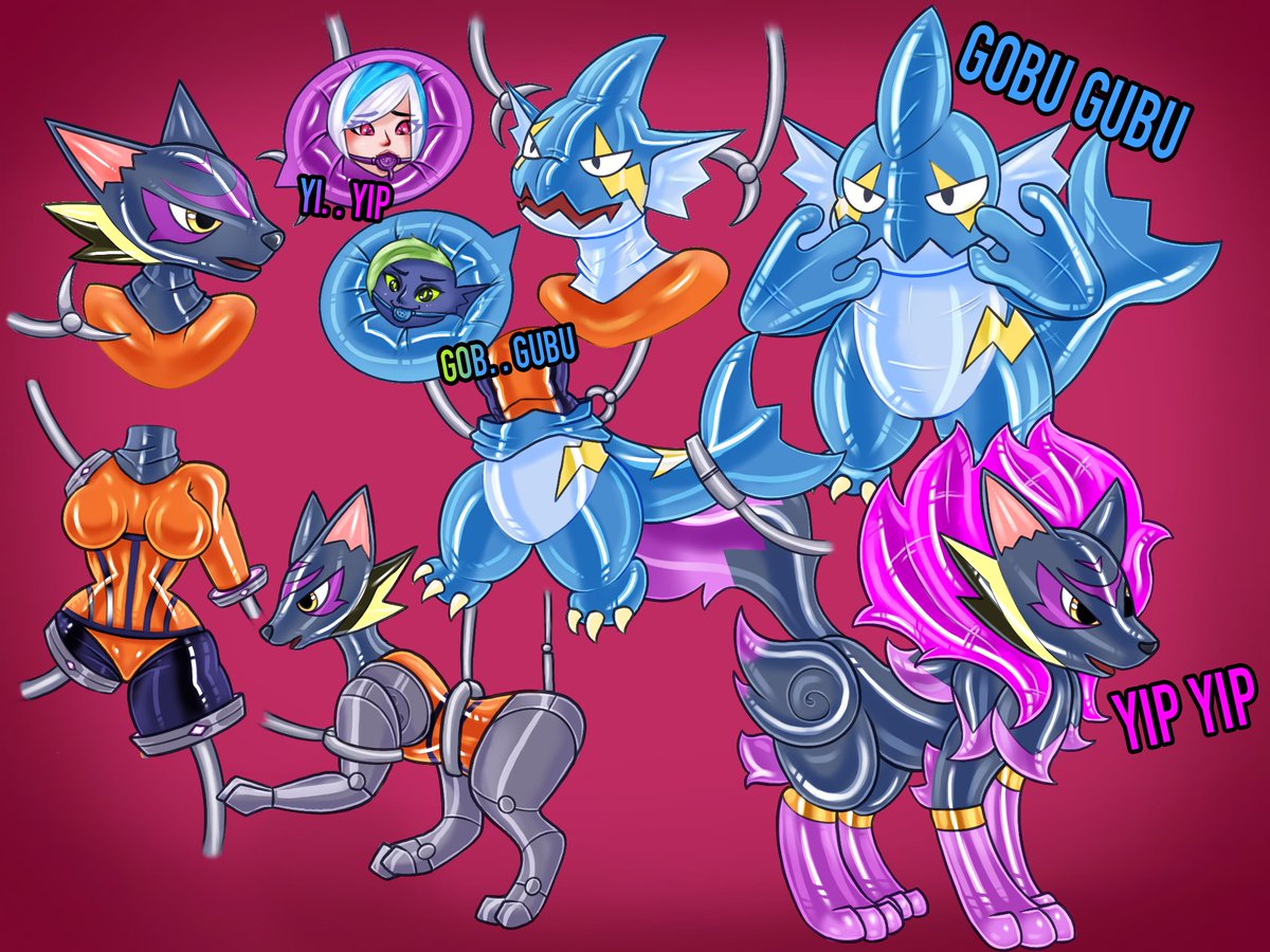 MillyMagicCat's tweet image. Spooky season Is here !  this year  nura  and Kaari decided  to go with a pal theme outfit !   with alittle help form Trachea  ! :3