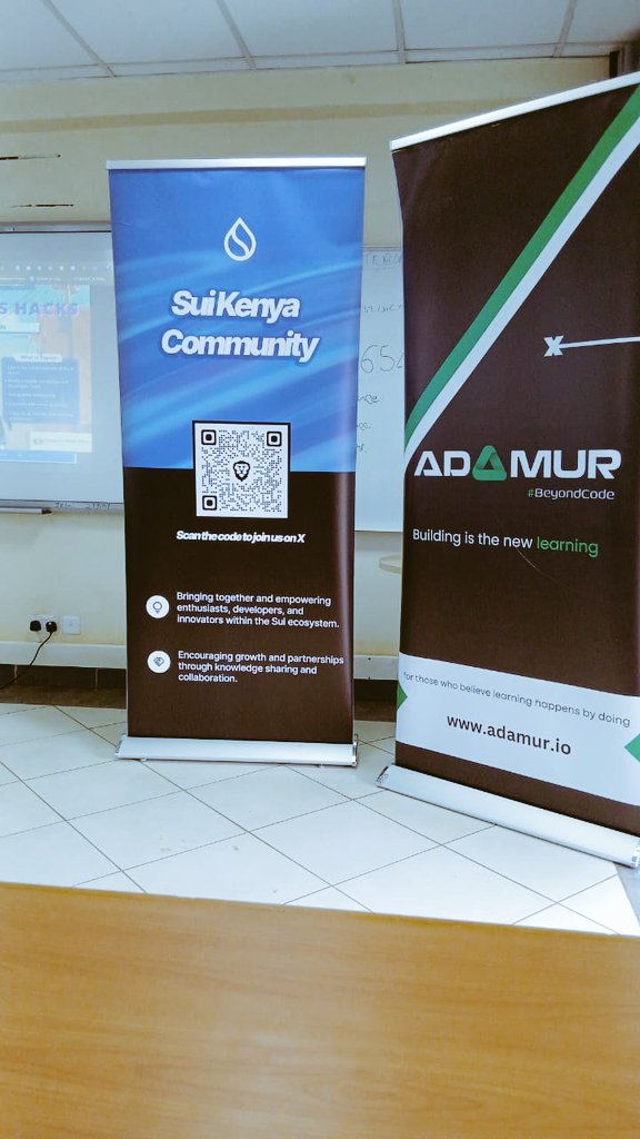gdgcampusJKUAT's tweet image. SUI @gdgcampusJKUAT Day💯
Introduction to Sui and Move Language
#SUI ##GDGJKUAT #GoogleDeveloperGroup