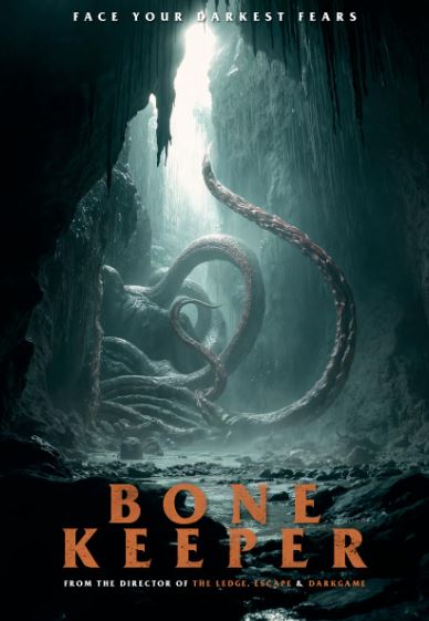 FilmsQuirky's tweet photo. #BoneKeeper (2025)
Six young friends investigate missing persons cases in a remote cave system, unaware they're being stalked by an ancient creature lurking in the depths.
#CreatureFeature #FilmsWithBite #FilmX 📽️ 🎬 https://t.co/w5oEb8NcPP