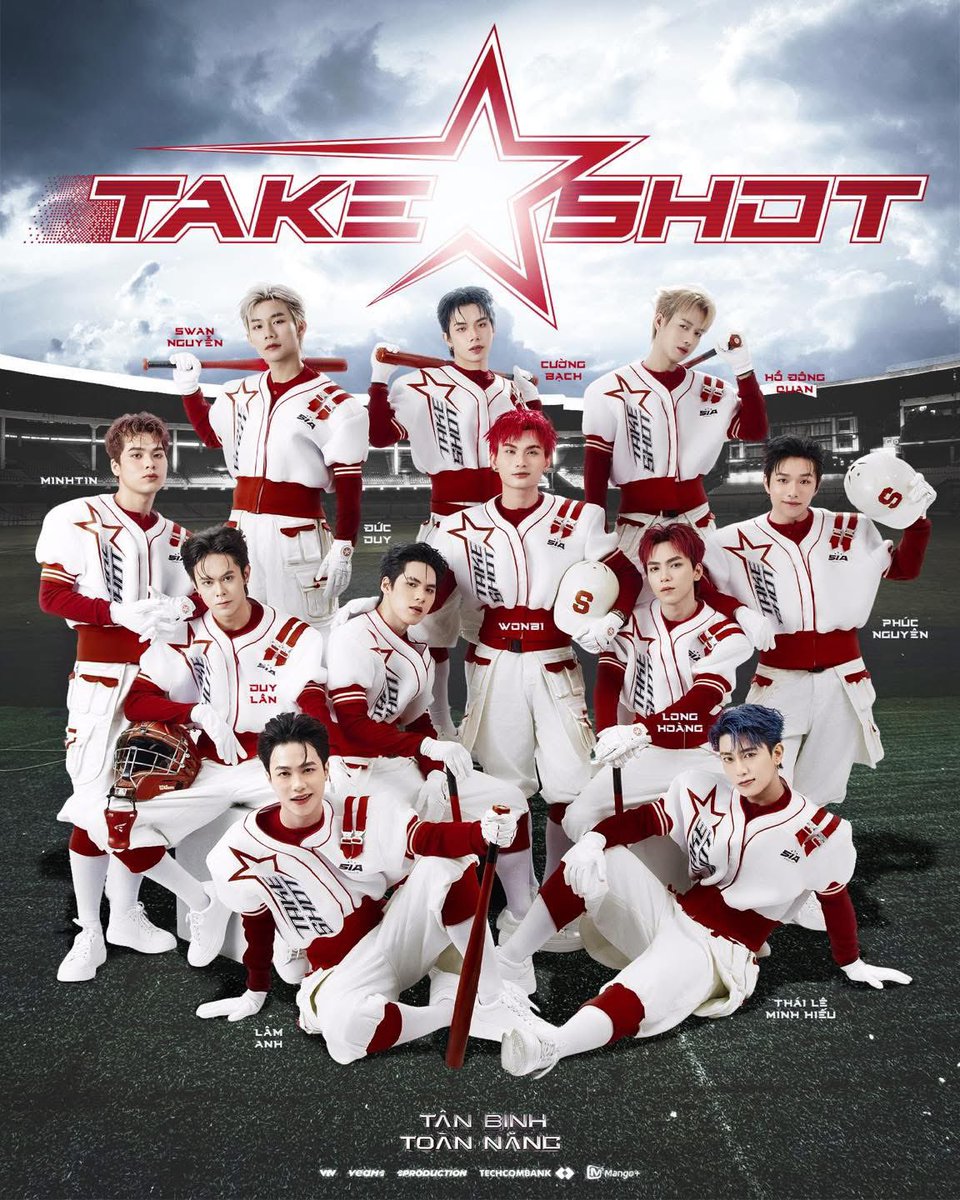 TAKE A SHOT ⚾️

Ho Dong Quan, Cuong Bach, Thai Le Minh Hieu, Wonbi, Swan Nguyen, Duy Lan, Long Hoang, minhtin, Duc Duy, Lam Anh, Phuc Nguyen

Episode 4 airs TOMORROW — 8:00 PM on VTV, 8:30 PM on Yeah1 One, and streaming on MangoPlus!
 #TAKEASHOT
#TanBinhToanNang #ShowItAllVietnam