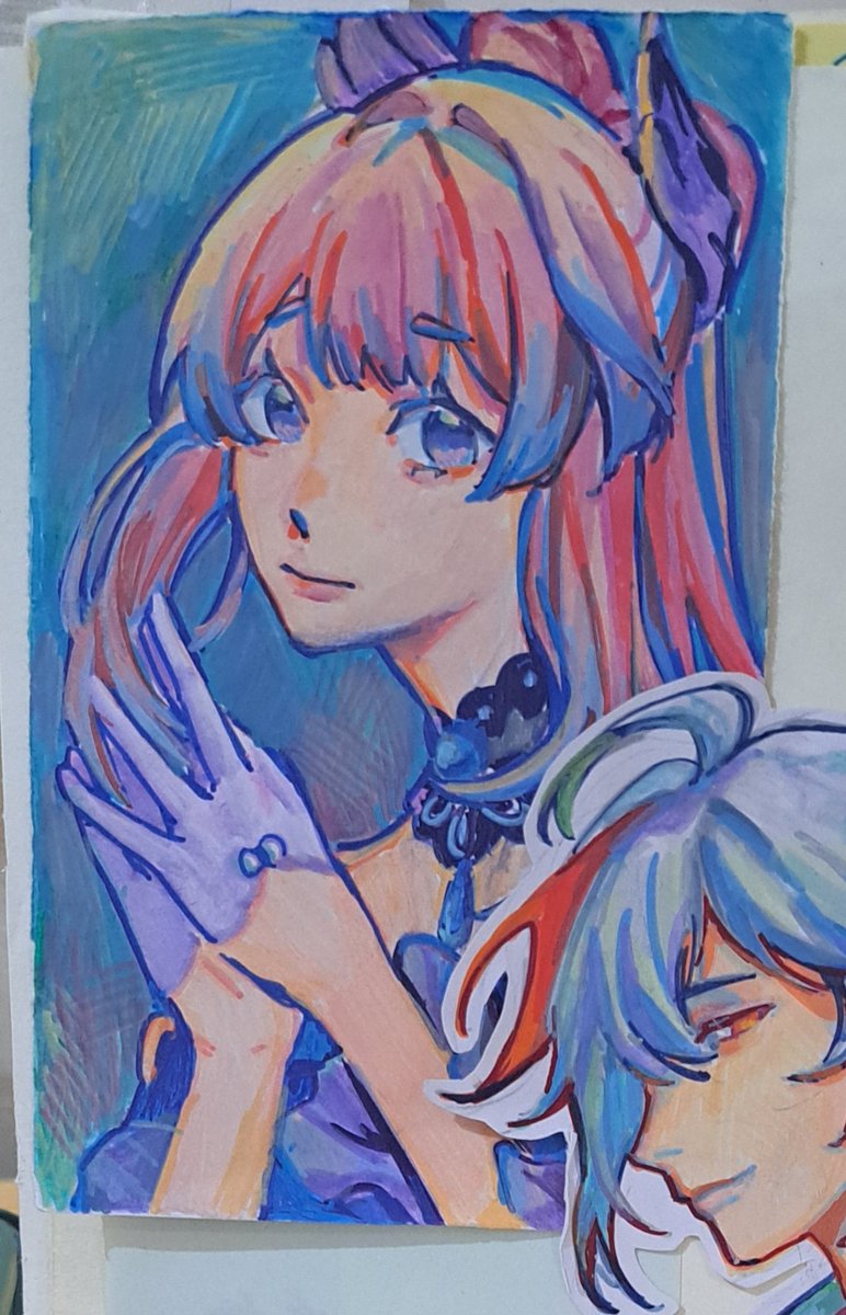 Twilightislost's tweet photo. #Kazukoko #kazuha #kokomi https://t.co/huVzS0LXuW