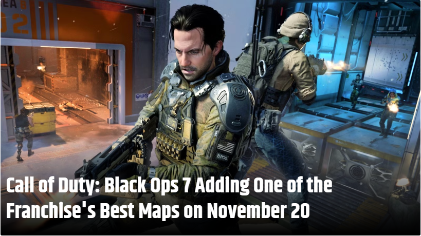 AiToday420's tweet photo. #CallofDuty : #BlackOps7  Adding One of the Franchise's Best Maps on November 20

Developer Treyarch Studios and publisher Activision have confirmed that Nuketown, one of the series' most iconic multiplayer maps, will be available to play in Call of Duty: Black Ops 7 from Nov 20. https://t.co/B8b3y9inqI