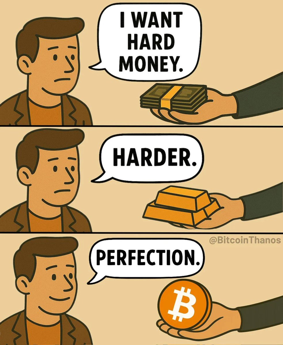 Bitcoin is hard money.