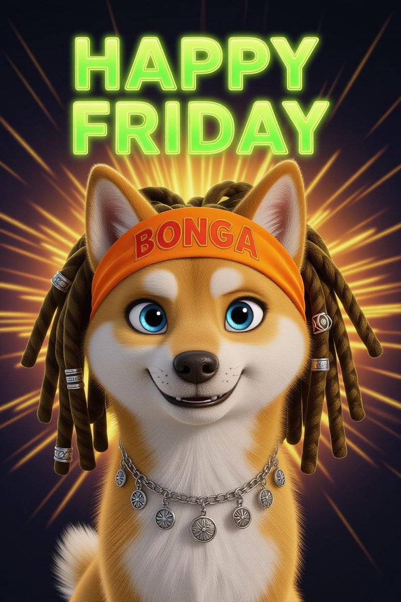Happy Friday, X fam! To all the Solana fans out there, let’s kick off the weekend with some chill $BONGA energy—Bonk’s cool sister bringing the meme spark. Here’s to good vibes on the Solana chain! #Bonga #Solana #FridayVibes
 ca: 7YoAymCyauHAXus3snMEKcLgRx546MrHuBW3EuUNKKQs