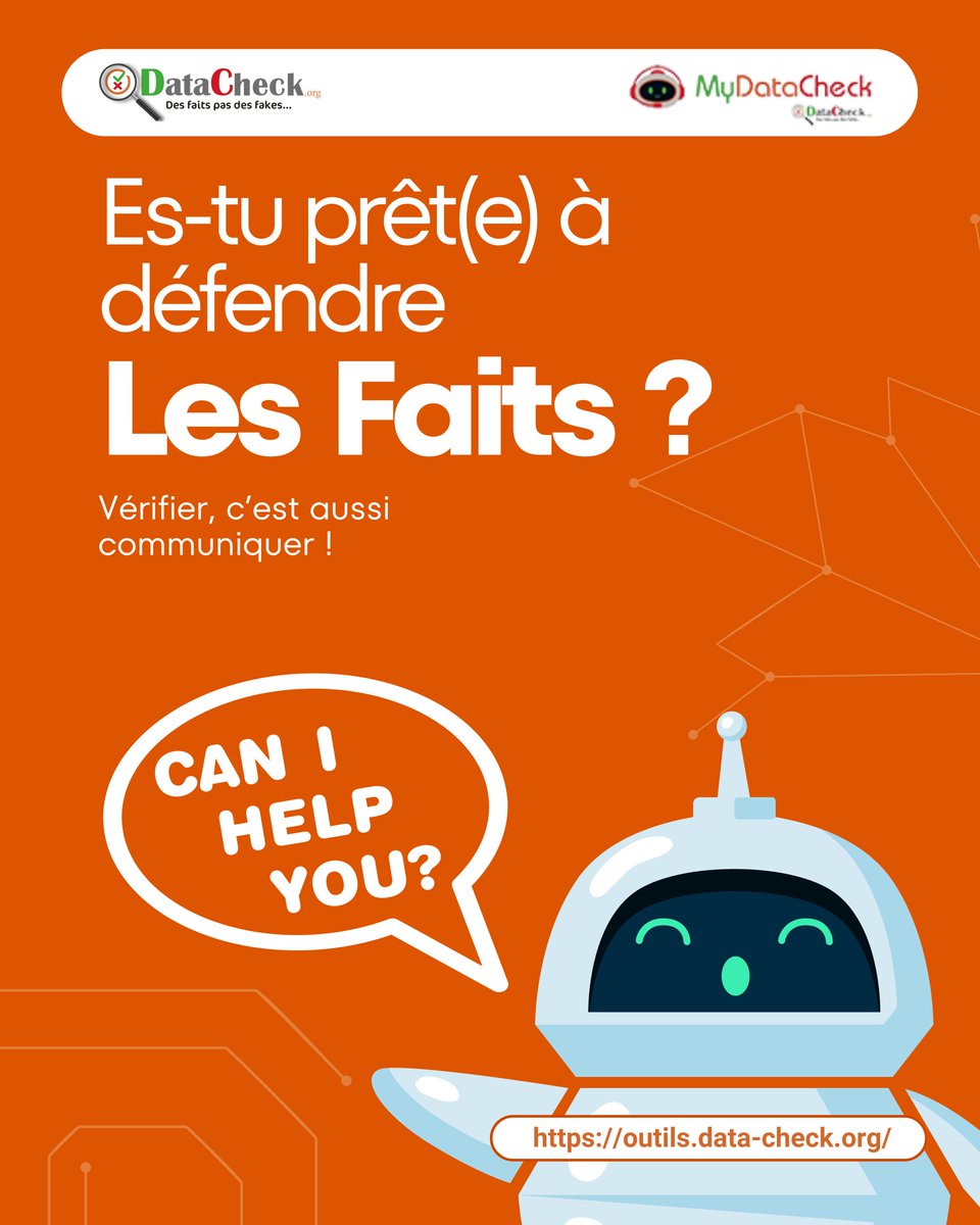 elsanjiale's tweet photo. Are you ready to defend the facts?  The integrity of information?  Then #MyDataCheck is your friend. All information on how to use it is on the visuals.

#PPII #ABC6 
@datacameroon
@AdisiCameroun
@DatacheckOrg
@BloggersCM https://t.co/JLIuVBbKC0