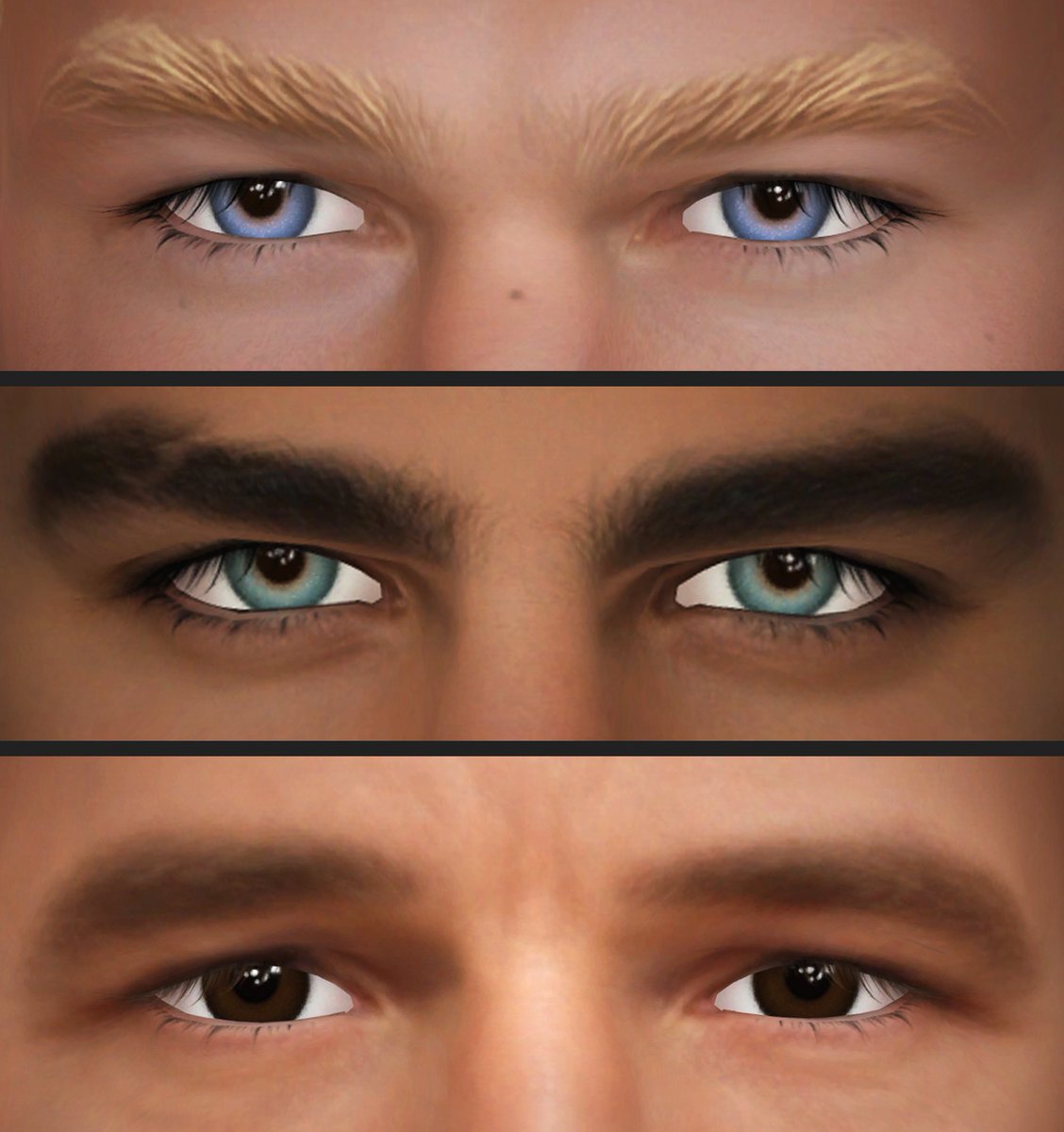 A little sneak peak of some ombre eyes I've made.
#ts4 #thesims4