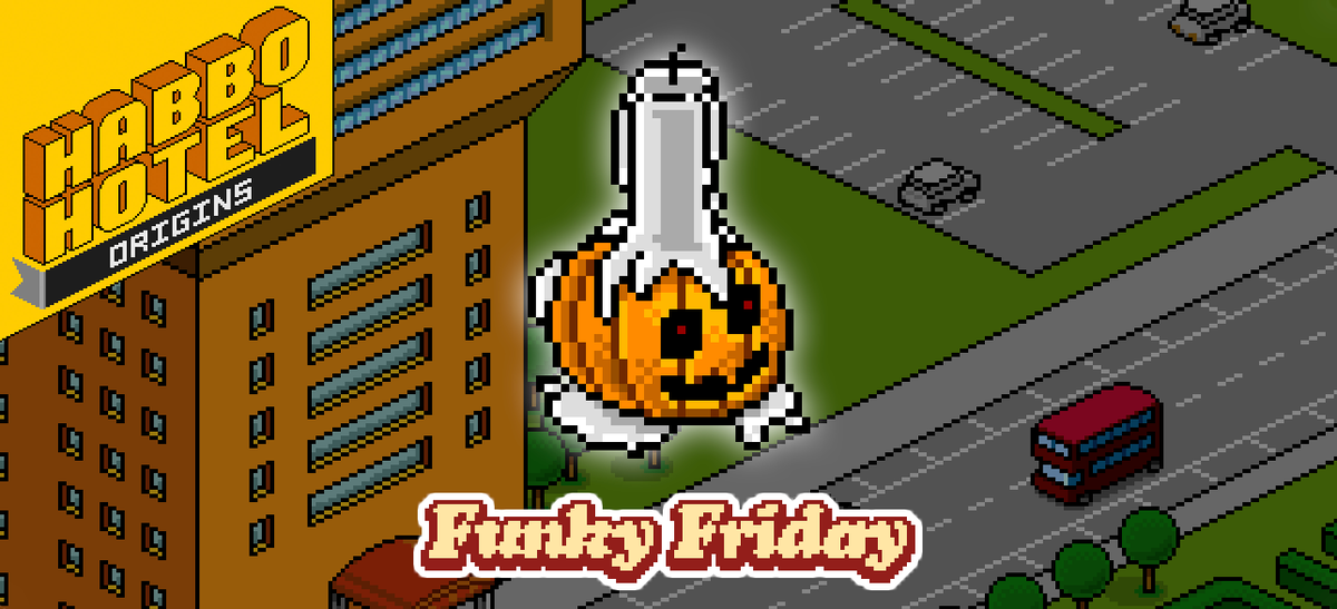 Funky Friday just got spooky in a way only Habbo knows 🎃🤌

grab one of these while they’re hot (or before the candle melts)

GIF in the post below ⬇️⬇️