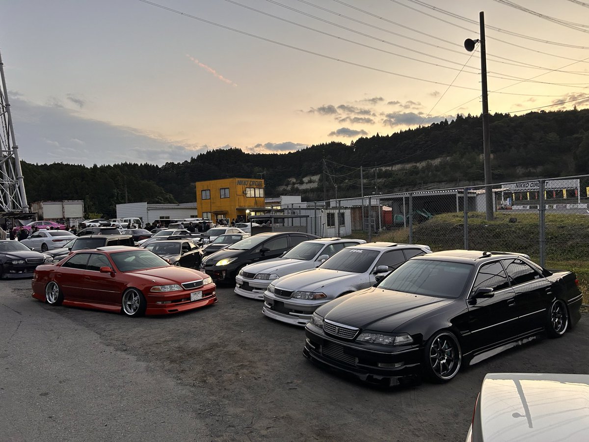 久々の日光無事に終われて良かった！
致死量のカッコイイJZX100を浴びた🤩

#Flexoutlaws