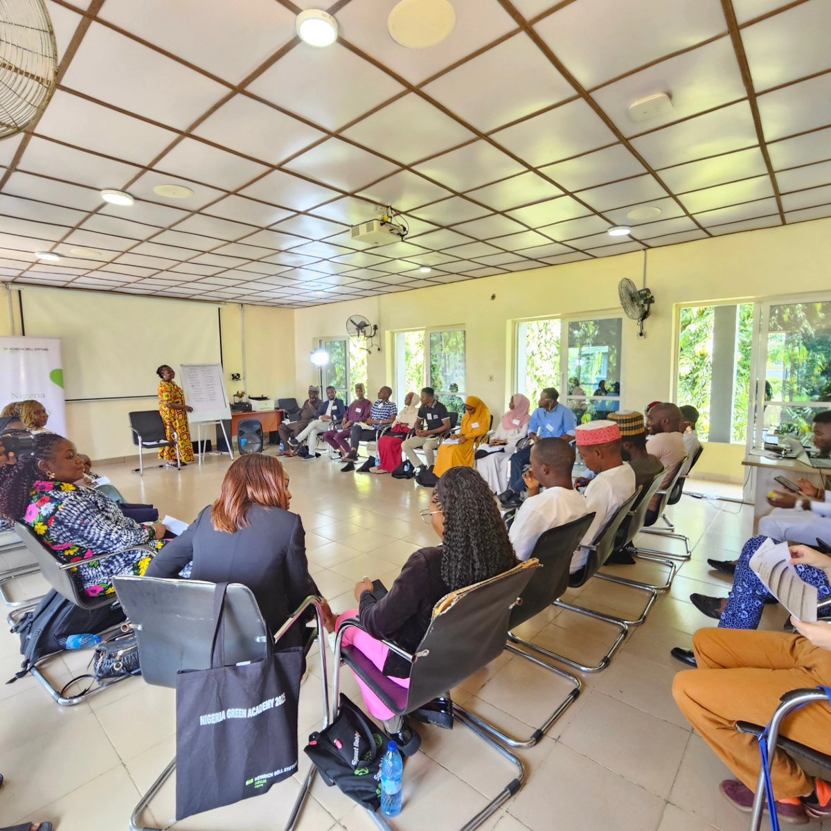 EraUnscripted's tweet image. Honoured to be part of the #NigeriaGreenAcademy2025 Fellowship , a truly transformative experience. What began as a fellowship became a journey of growth, purpose, and inspiration.
Grateful to @hbsNigeria and @chricedng for this powerful learning experience.🇳🇬
 #NationBuilding