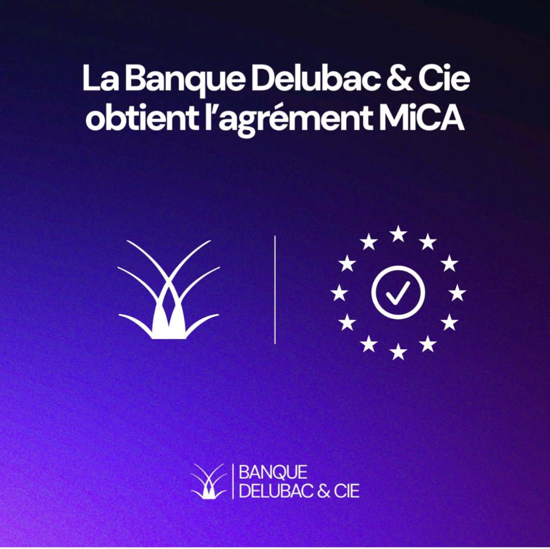 1/ 🚨 Big news for the crypto world! <a href="/banquedelubac/">Banque Delubac & Cie</a> has obtained MiCA approval from the EU! 🎉 
This regulatory milestone marks a huge step towards secure and compliant DeFi. 
But what could it mean for <a href="/DevveEcosystem/">DevvE</a>? 
Full thread below!

2/ MiCA (Markets in Crypto-Assets) is