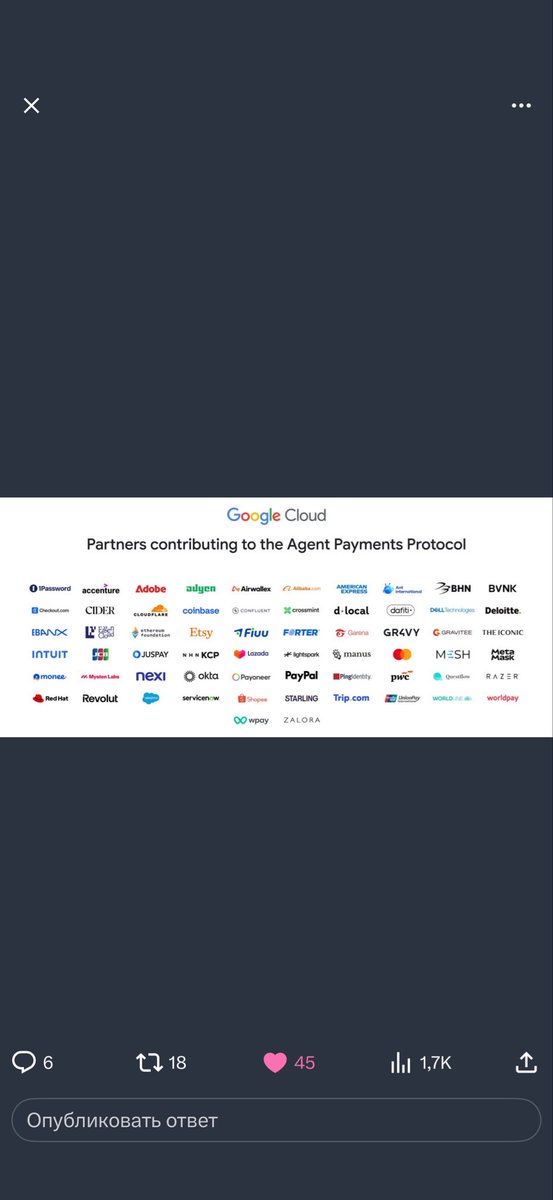 genrih99999's tweet image. 🧠 $VISA + $x402 + $KYA + $TIBBIR = The AI Agent Payment Stack of the Future

@ribbita2012 @ribbita2025 @RibbitCapital 

Welcome to the New Financial Architecture — where human intent becomes executable code through AI agents, smart wallets, and decentralized credentials. Here’s…