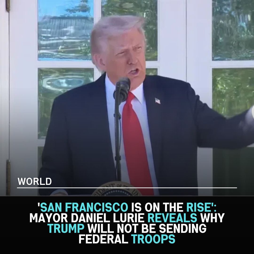 San Francisco Mayor Daniel Lurie announced that President Donald Trump has called off plans to send federal troops to the city. ibtimes.co.uk/san-francisco-…