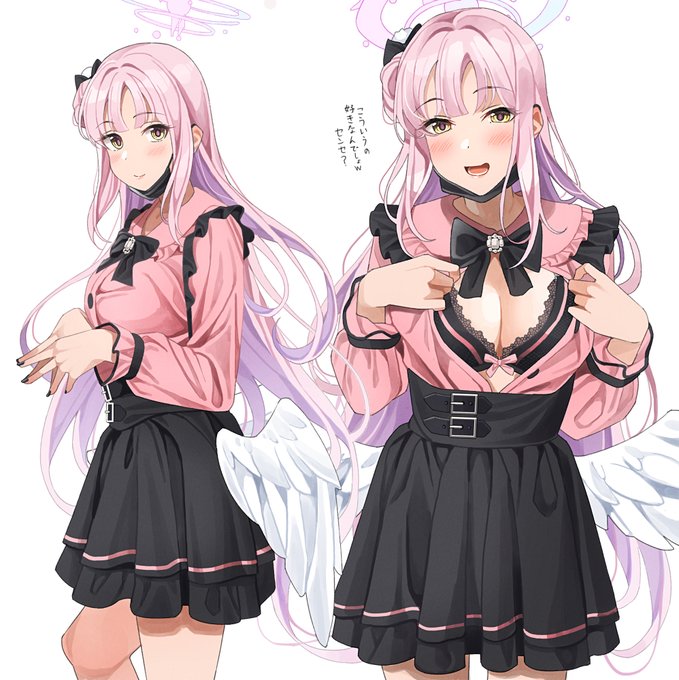 地雷系聖園ミカちゃん #ブルアカ