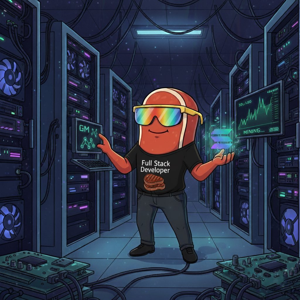 GM 🥩

SteakDev back in the lab cookin mainnet sauce✨