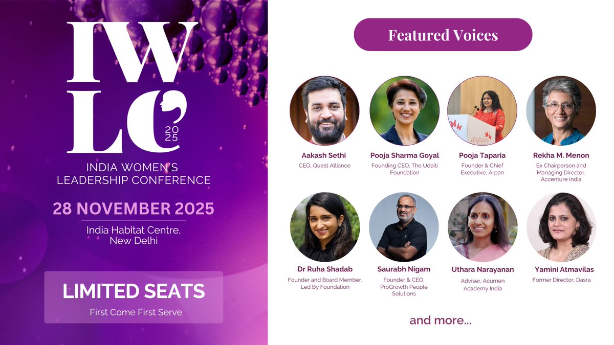 India Leaders for Social Sector tweet media