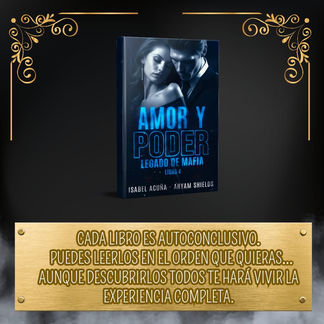 ¡No te la pierdas! ❤️‍🔥 Amor prohibido
💣 Lealtades rotas
🩸 Secretos familiares
🔫 Mafia y traición
Si te atreves, entra a su mundo…
Amor y Poder ya disponible.

mybook.to/s2yi