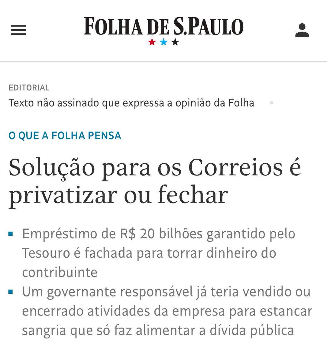 Querem entregar o Brasil pro abandono.

É pelos Correios que o SUS chega em casa.
Que a vacina chega no interior.
Que o livro chega na escola.
Que o país funciona inteiro, não só onde dá lucro pro “deus mercado”.

Privatizar é rasgar o mapa do Brasil e deixar milhões fora dele.