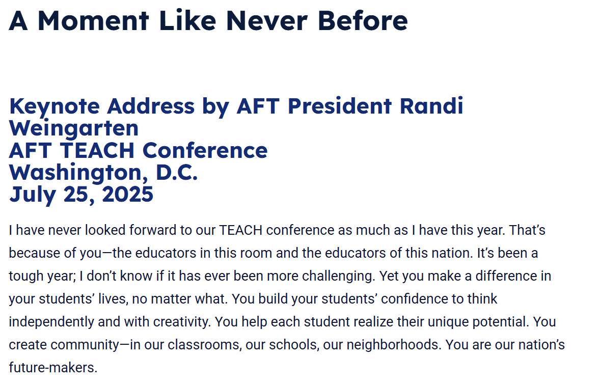 This article from <a href="/rweingarten/">Randi Weingarten 🇺🇸 🖇️👩‍🎓📚</a>  is full of outright lies

The tax credit in Trump's tax bill is NOT a voucher program. It will NOT cost taxpayers a dime. It will NOT take money from vulnerable students.

It's a program whereby private donors can give money to scholarship granting