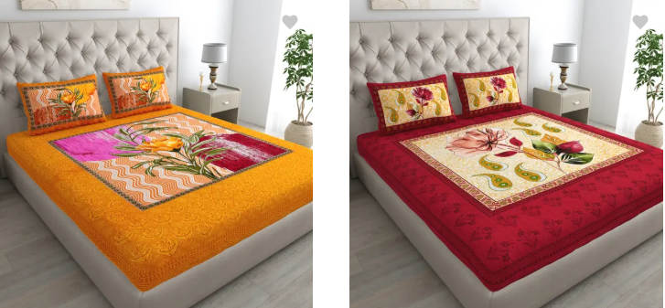 GrabOnIn's tweet photo. 🛏️ Cozy comfort at just ₹250😍✨
Beautiful Bedsheets to upgrade your room in style 💫
🔥 Don’t miss this steal deal
Grab yours now - https://t.co/REbF13zbLd
#HomeDecor #Bedsheets #BudgetBuys #Deals #GrabOn https://t.co/hyYTPxGjTu