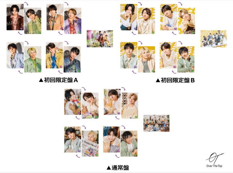 封入特典を紹介💿 全形態、それぞれ別絵柄のトレカを封入✨ 衣装