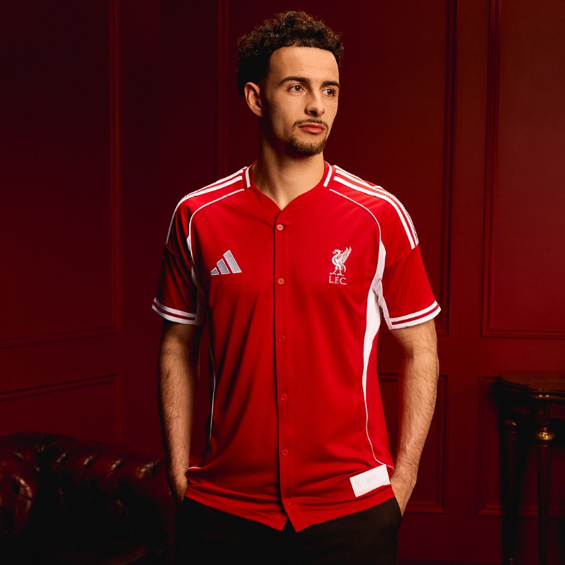 LFC's tweet photo. Shop the LFC x @adidasfootball US Pack with @LFCretail ⤵️✨