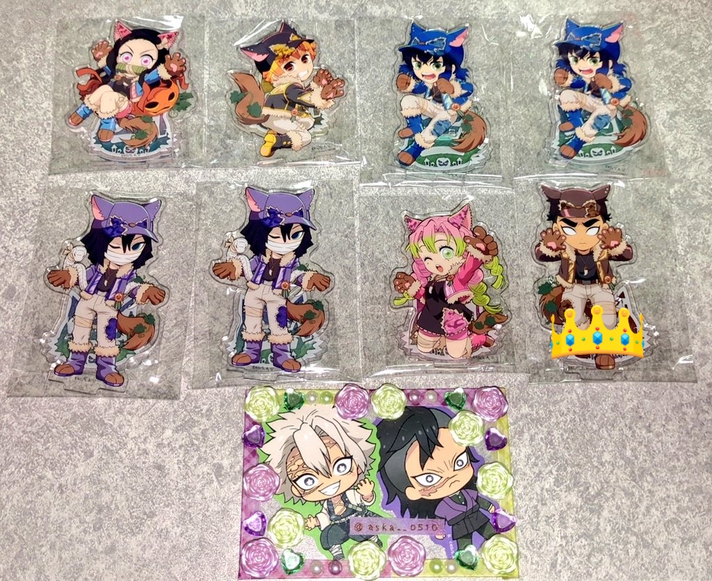 【交換】鬼滅の刃 ufotable cafe アクリルスタンド アクスタ ハロウィン 2025

譲▶︎画像参照

求▶︎同異種 実弥(優先)、玄弥
同種🐺 &gt; 実りの秋祭り🐻‍ &gt;仮面ハロウィン

※固定ツイ必読
👑から同数お取引、条件の良い方優先
お気軽にお声掛け下さい🙇‍♀️