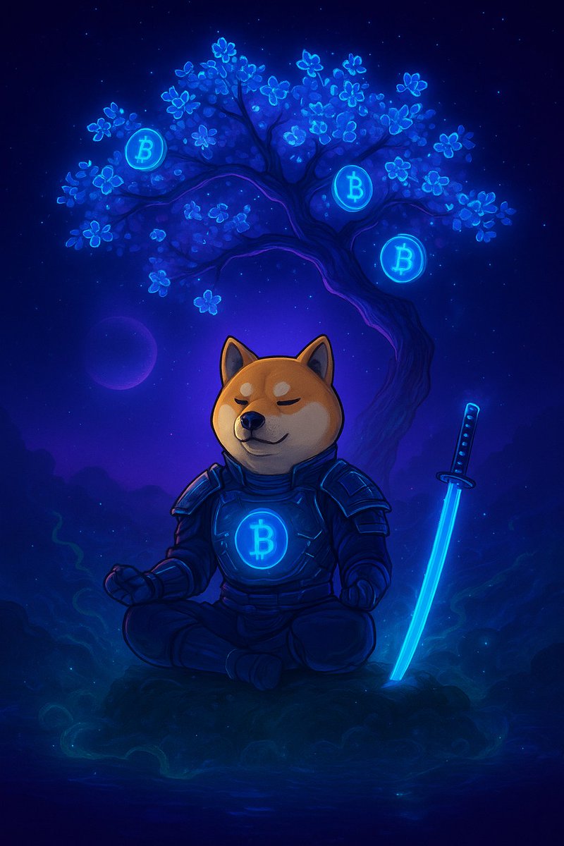 Discipline of a samurai. Mind of a degen⚔️
Kenshi Doge fights with honor on #Dogechain 💜

Every meme is a strike, every block a victory