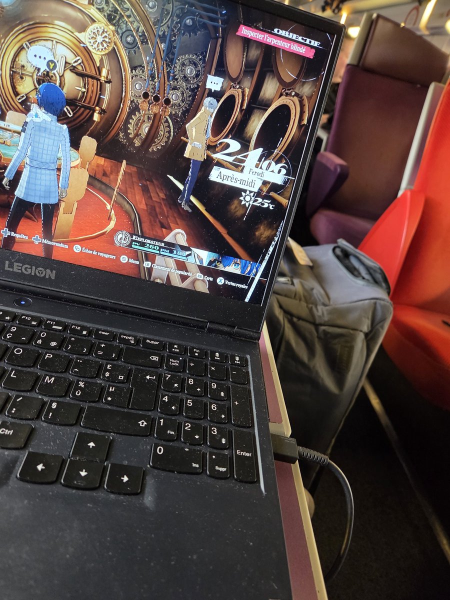 Olalalala, trop relou, mon train est en retard...

LET’S GOOOOO, JE VAIS POUVOIR JOUER SUPER LONGTEMPS À METAPHOR, NIIICE !