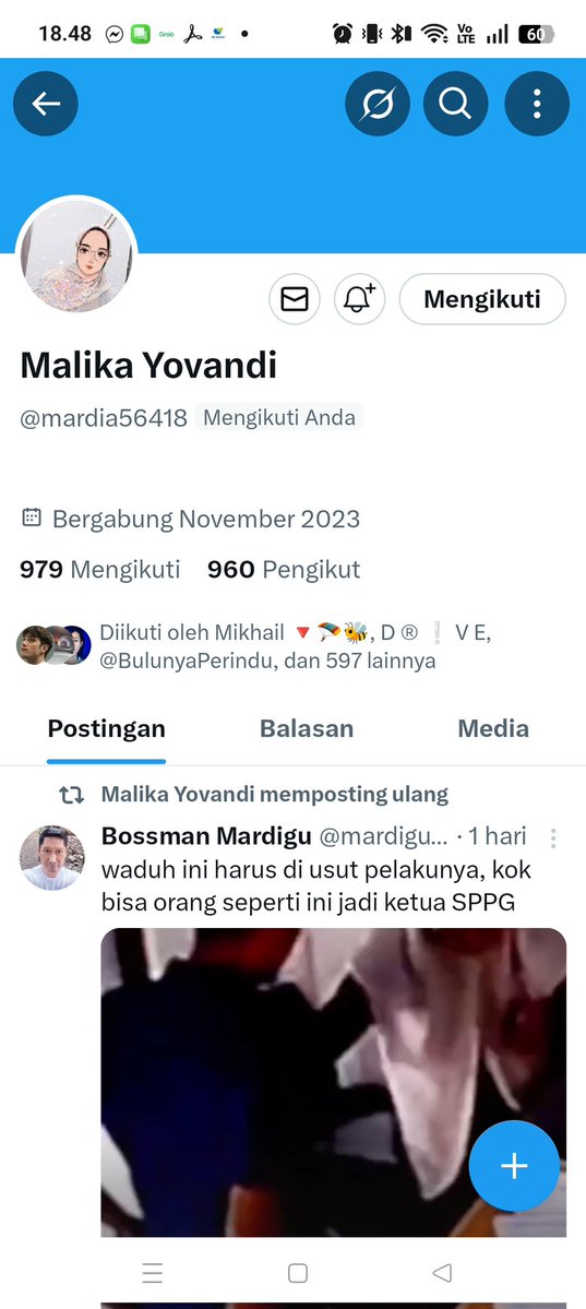 ๐๐๐_๐๐๐ง๐๐ (@v4nc1_b0zz) on Twitter photo Bantu genepin akun ini biar serebu followersnya yuk.
๐ <a href="/mardia56418/">Malika Yovandi</a>
Bantu RT ya
Thanks ๐ค๐ Bantu genepin akun ini biar serebu followersnya yuk.
๐ <a href="/mardia56418/">Malika Yovandi</a>
Bantu RT ya
Thanks ๐ค๐