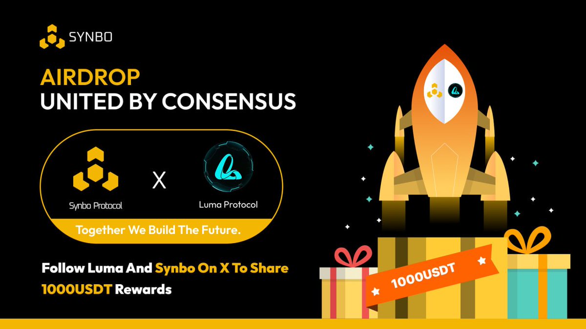 SynboLabs's tweet image. 🌐 United by Consensus, Powered by Innovation. This UN Day, @SynboLabs joins forces with @LumaProtocol to celebrate unity — Web3 style.
Complete simple tasks to share 1000 USDT in rewards 
👉 How to join:  
1⃣Follow @SynboLabs x @Luma__Protocol 
2⃣🧡Like🔁Retweet 💕Comment 
🗓…