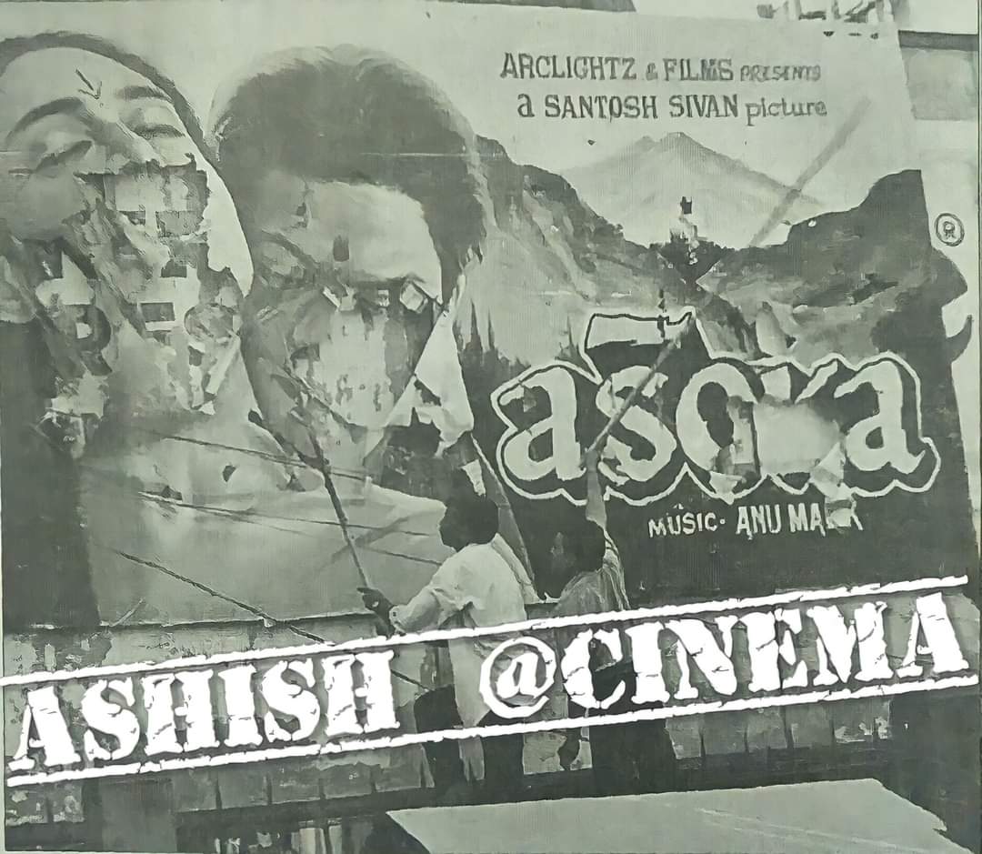 Cinema staff tore down the posters and banners of Shah Rukh Khan’s big-budget film #Asoka (2001) after it flopped badly in theatres. Exhibitors lost huge money – one of the biggest box-office disappointments of its time.